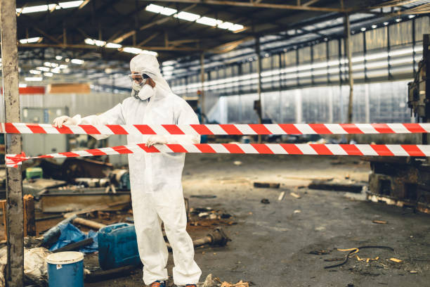 Professional Biohazard technician working in Daleville, IN
